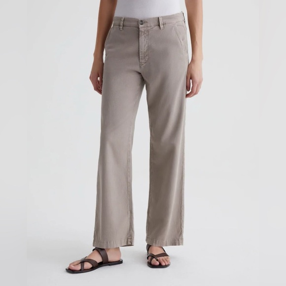 AG Caden Straight Trouser in SULFUR DESERT TAUPE - Picture 10 of 10